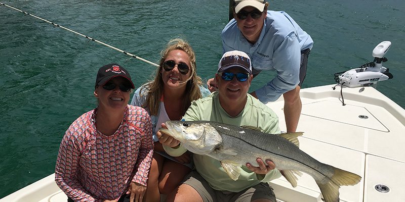 Family on the Orlando Fishing Charter