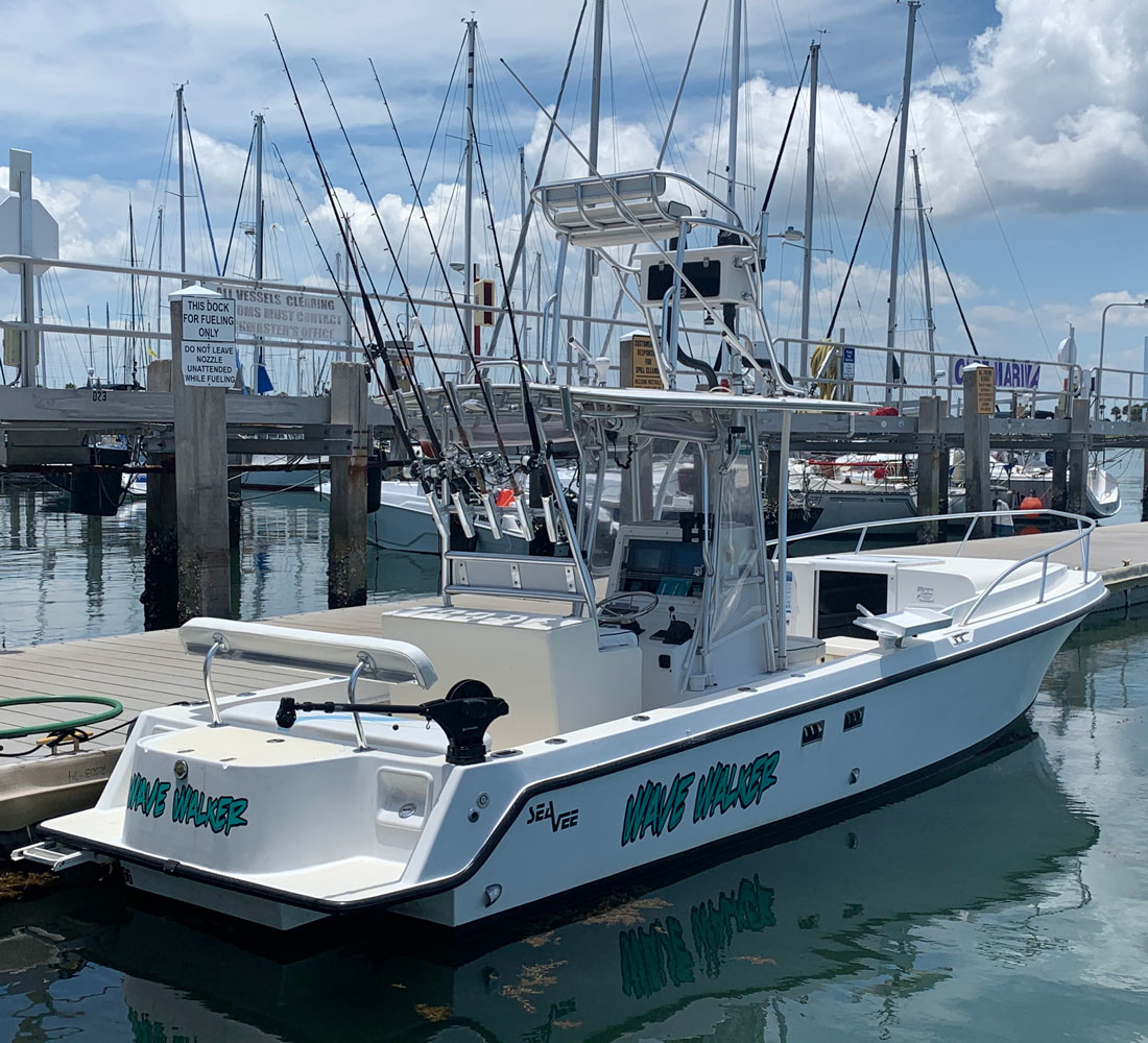 fishing charter prices - SeaVee 30ft Boat for Deep Sea and Shark Fishing Charters